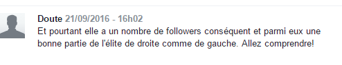 Christine Boutin et Chirac, commentaire