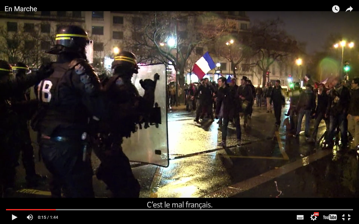 « C’est le mal Français. Le mal d’un pays sclérosé par les blocages. »